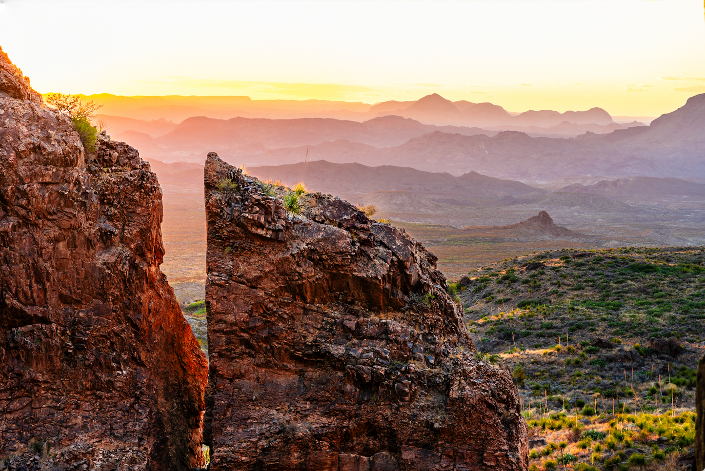 Museum-Quality Matte Paper Poster- "The Window", Big Bend National Park, Texas, USA 30x45 cm / 12x18″