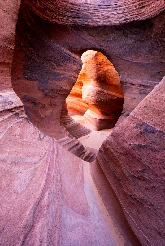 Museum-Quality Matte Paper Poster- "Narnia", Vermillion Cliffs National Monument, Arizona, USA 30x45 cm / 12x18″